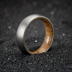 Domed Finish With Whiskey Barrel Liner