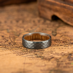 Hammered Finish With Whiskey Barrel Liner