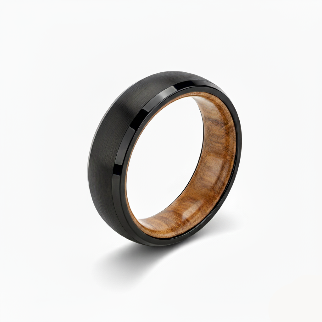 Beveled Finish With Whiskey Barrel Liner