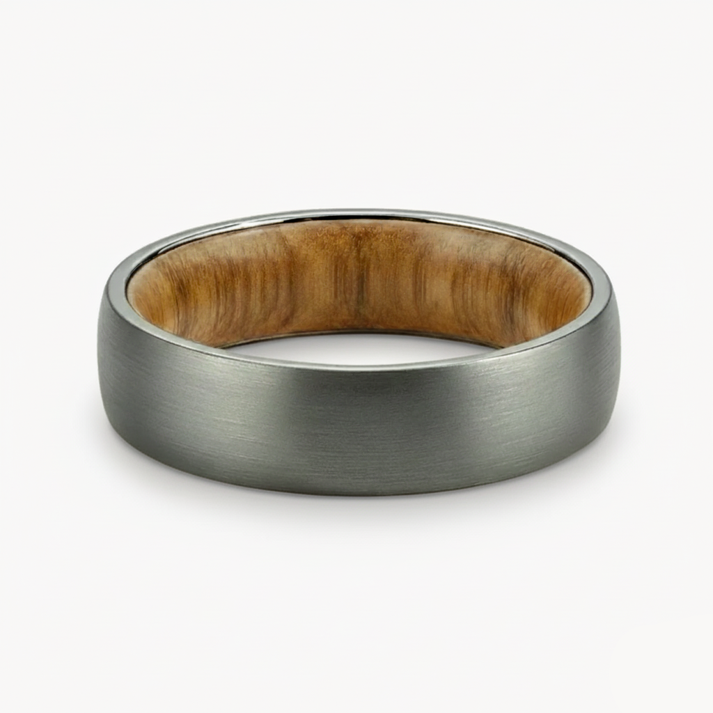 Domed Finish With Whiskey Barrel Liner