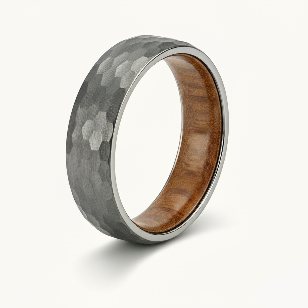 Hammered Finish With Whiskey Barrel Liner