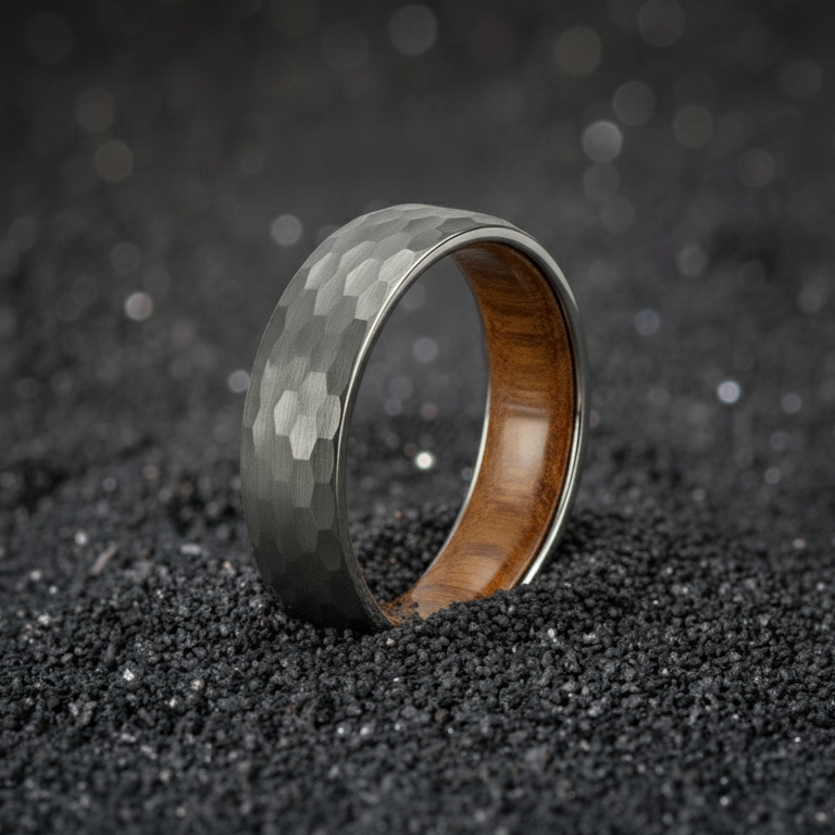 Hammered Finish With Whiskey Barrel Liner